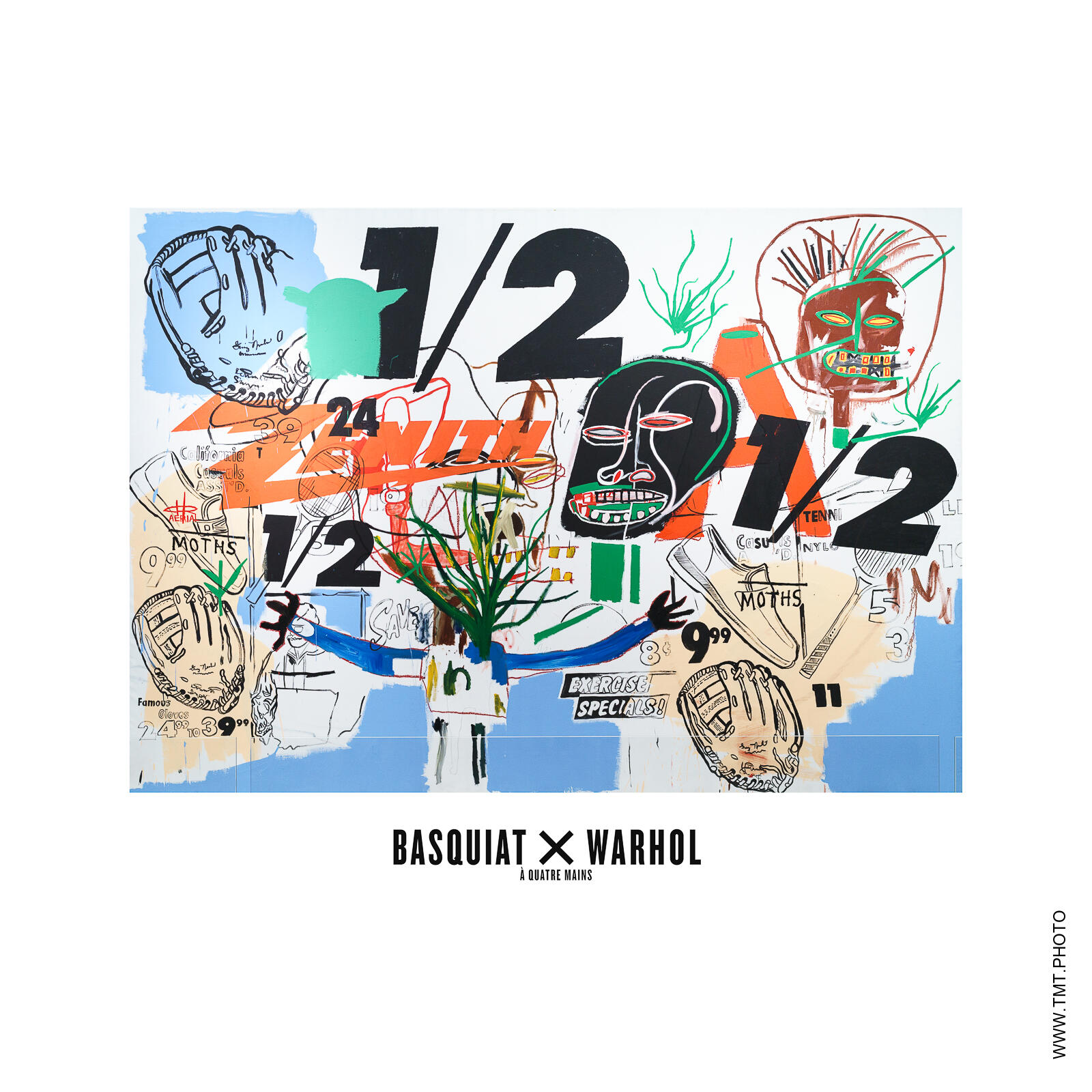 BASQUIAT X WARHOL, À QUATRE MAINS